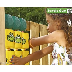 Jungle Gym TIC-TAC-TOE SPIL TIL LEGETÅRN FLERFARVET PLASTIK^ Legetårne
