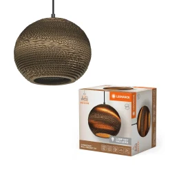 LEDVANCE DECOR CARDBOARD PENDEL BRUN 27,2 CM Hot