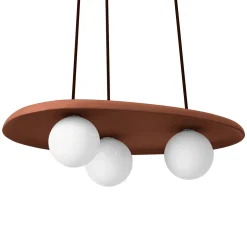LEDVANCE DECOR CLAY PENDEL BRUN 45,2 CM^ Pendel Lampe