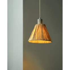 LEDVANCE DECOR RAFFIA GULVLAMPE BRUN/GRØN 21,3 CM^ Gulvlamper