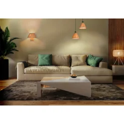 LEDVANCE DECOR RAFFIA GULVLAMPE BRUN/GRØN 21,3 CM^ Gulvlamper