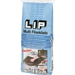 LIP MULTI FLISEKLÆB 5 KG GRÅ Sale
