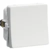 LK Fuga 1 MODUL ENKELT AFBRYDER LYSEGRÅ^ Stikkontakter & Afbrydere