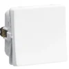 LK Fuga 1 MODUL ENKELT KRYDSNING AFBRYDER HVID Discount