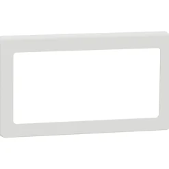 LK Fuga BASE 63 RAMME HVID 2 MODUL^ Stikdåser & Stikkontaktrammer