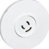 LK Fuga Ø80MM LAMPESTIKDÆKSEL HVID Outlet