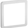 LK Fuga SLIM DESIGN 55 RAMME HVID 1 MODUL^ Stikdåser & Stikkontaktrammer