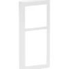LK Fuga SOFT 63 RAMME INKL. TEKNISK RAMME HVID 2 1/2 MODUL^ Stikdåser & Stikkontaktrammer
