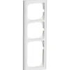 LK Fuga SOFTLINE 63 RAMME HVID 3 1/2 MODUL^ Stikdåser & Stikkontaktrammer