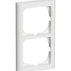 LK Fuga SOFTLINE 63 RAMME HVID 2 X 1 MODUL^ Stikdåser & Stikkontaktrammer