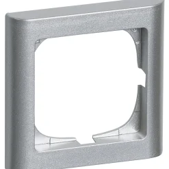 LK Fuga SOFTLINE 63 RAMME STÅLGRÅ 1 MODUL^ Stikdåser & Stikkontaktrammer