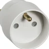 LK SCHUKO ADAPTER LYSEGRÅ 0^ Stikkontakter & Afbrydere