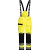 Lyngsøe LYNGSØE FOX 9083-53/07 HÅNDVÆRKER REGNBUKS HI-VIZ L GUL/SORT^ Regntøj