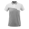 Mascot ADVANCED 17283 POLOSHIRT S GRÅMELERET/HVID Outlet
