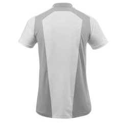 Mascot ADVANCED 17283 POLOSHIRT S GRÅMELERET/HVID Outlet