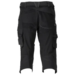 Mascot CUSTOMIZED 22249 KNICKERS MED KNÆLOMMER C48 SORT^ Arbejdsbukser