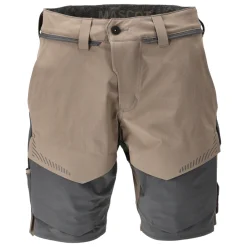 Mascot CUSTOMIZED 22149 SHORTS 24C46 MØRK SAND/STENGRÅ^ Arbejdsbukser