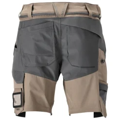 Mascot CUSTOMIZED 22149 SHORTS 24C46 MØRK SAND/STENGRÅ^ Arbejdsbukser