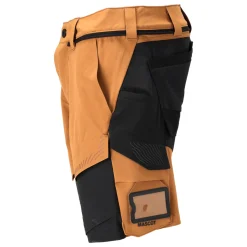 Mascot CUSTOMIZED 22149 SHORTS 24C46 NØDDEBRUN/SORT^ Arbejdsbukser