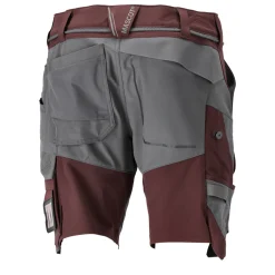 Mascot CUSTOMIZED 22149 SHORTS 24C49 BORDEAUX/STENGRÅ New