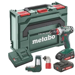 Metabo BS 18 QUICK BORE-/SKRUEMASKINE AKKU MED BATTERI OG LADER Clearance