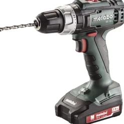 Metabo SB 18 L 2X2,0 13 MM BORE-/SKRUEMASKINE MED SLAG AKKU MED BATTERI Discount