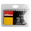 Millarco K53 HÆFTEKLAMME GALVANISERET 20 MM 2000 STK Discount