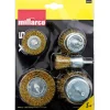 Millarco STÅLBØRSTE Ø20 - 75 MM 5 DELE^ Øvrigt Håndværktøj