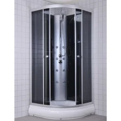 Milobad RONDO BRUSEKABINE 90 CM 90 CM^ Brusekabiner