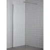 Milobad 80X190 BRUSEVÆG FROSTED 80 CM^ Brusevægge