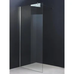 Milobad 80X190 BRUSEVÆG KLAR GLAS 80 CM^ Brusevægge