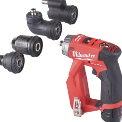 MILWAUKEE M12 FDDXKIT-202X BORE-/SKRUEMASKINE AKKU MED BATTERI OG LADER^ Bore- & Skruemaskiner