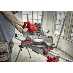 MILWAUKEE M18 FMS305-0 KAP-/GERINGSSAV AKKU 18V 305MM UDEN BATTERI OG LADER^ Kap- & Geringssave