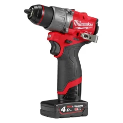 MILWAUKEE M12 FPD2-402X SLAGBOREMASKINE AKKU MED BATTERI OG LADER^ Bore- & Skruemaskiner