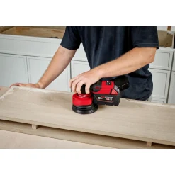 MILWAUKEE M18 FROS125-0B EXCENTERSLIBER AKKU^ Slibemaskiner