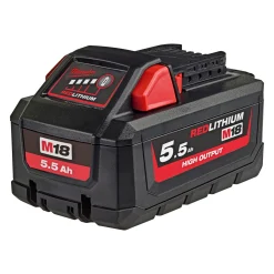 MILWAUKEE M18 HB5.5 BATTERI 18V 5,5 AH 1 STK Online