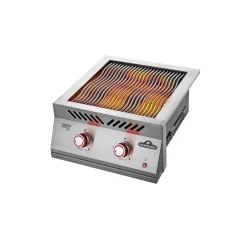 Napoleon BUILT-IN 700 18" DOBBELT SIZZLEZONE INDBYGNINGSGRILL RUSTFRIT STÅL Best