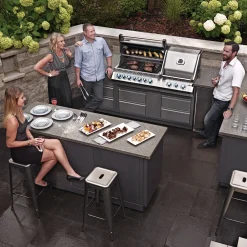 Napoleon PRESTIGE PRO 825 INDBYGNING INDBYGNINGSGRILL RUSTFRIT STÅL Outlet