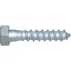 NKT FRANSKE SKRUER FRANSK SKRUE 6X40 MM VARMFORZINKET 100 STK^ Skruer