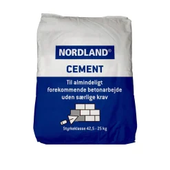 Nordland CEMENT 25 KG 42,5^ Cement & Mørtel