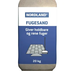 Nordland FUGESAND 20 KG OP TIL 1,5 MM^ Grus & Sand