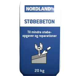 Nordland STØBEBETON 20 KG 0-4 MM^ Cement & Mørtel