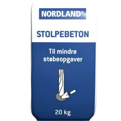 Nordland STOLPEBETON 20 KG 0-8 MM^ Cement & Mørtel