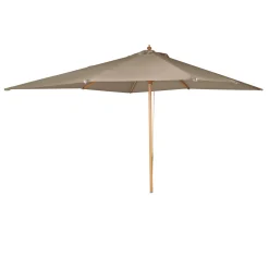 Outrium ELBA PARASOL SAND/GRÅ 3X3 M^ Parasoller & Markiser