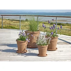 Outrium EMMA HAVEKRUKKE TERRACOTTA NATUR Ø49XH49 CM^ Havekrukker