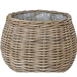 Outrium INDO SÆT Á 2 STK. HAVEKRUKKE KUBO RATTAN NATUR 29X58X43 Best
