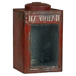 Outrium JAKARTA LANTERNE RØD METAL Discount