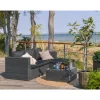 Outrium JAMAICA SOFASÆT SORT^ Lounge Havemøbler