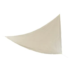 Outrium LARISA TREKANTET SOLSEJL ELFENBEN 3,6X3,6X3,6 M Best