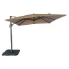 Outrium MESSINA HÆNGEPARASOL SAND/GRÅ 295X295X260 Outlet